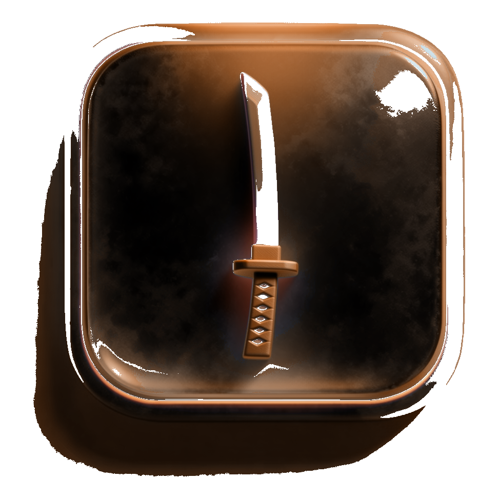 RŌNIN icono 3D